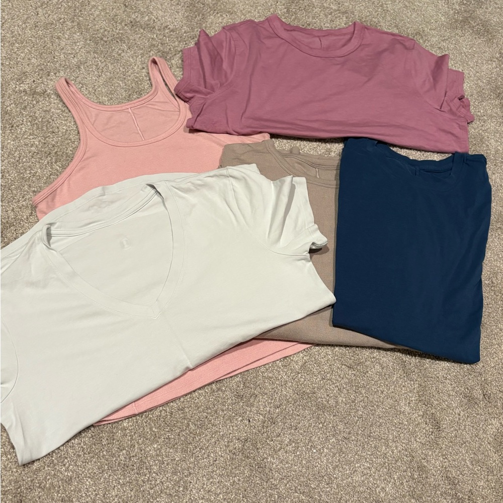 Bundle of Lululemon tops